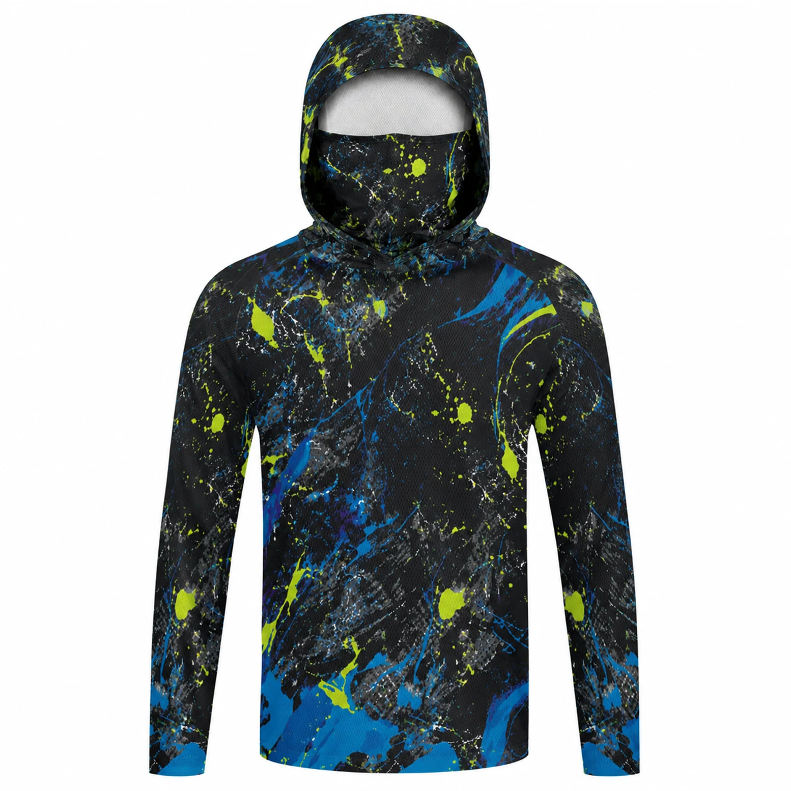 قميص صيد رجالي بغطاء للرأس، بأ - مراجعة Fishing Shirt Uv Protection وسعره