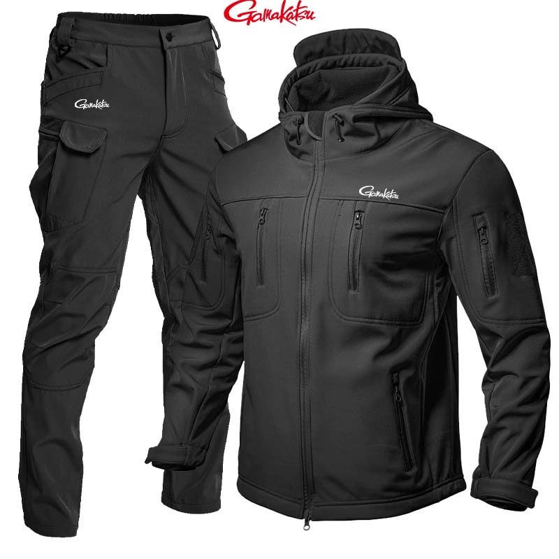 بدلة غاماكاتسو للصيد من جلد ال - مراجعة Fishing Rain Suit وسعره